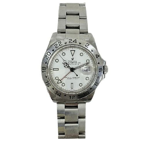 Rolex Explorer II 16570 White Dial Sep 99